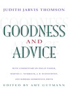Goodness and Advice (eBook)